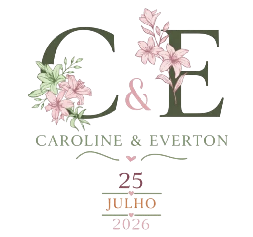 Monograma Caroline e Everton